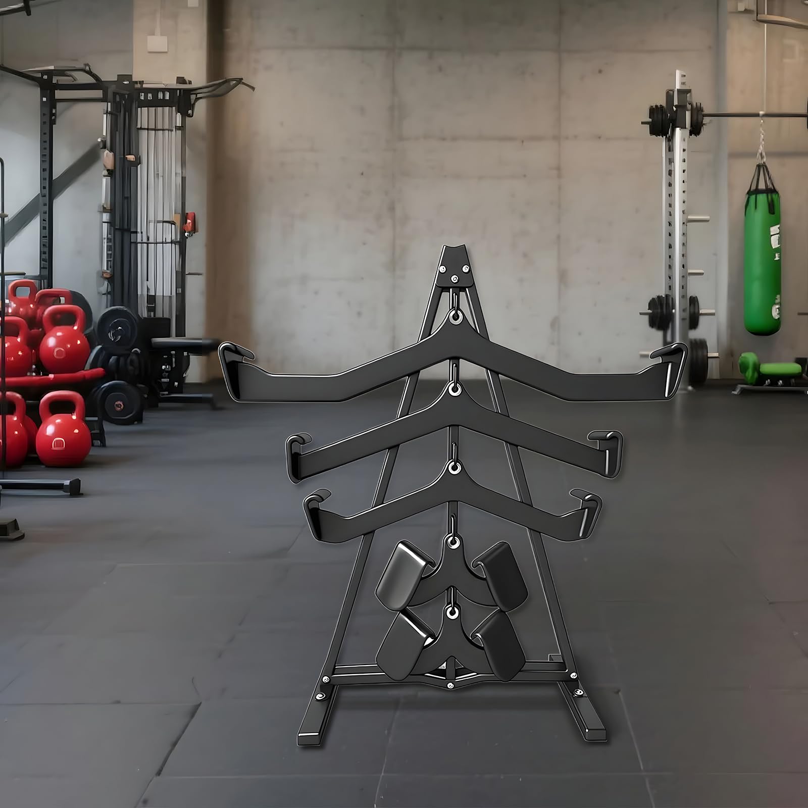 Amazon | Isabally プルダウンバー収納ラック LAT プルダウンバー 収納